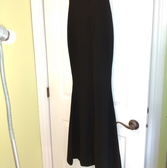 Strapless Long mermaid black dress - Picture 3 of 6